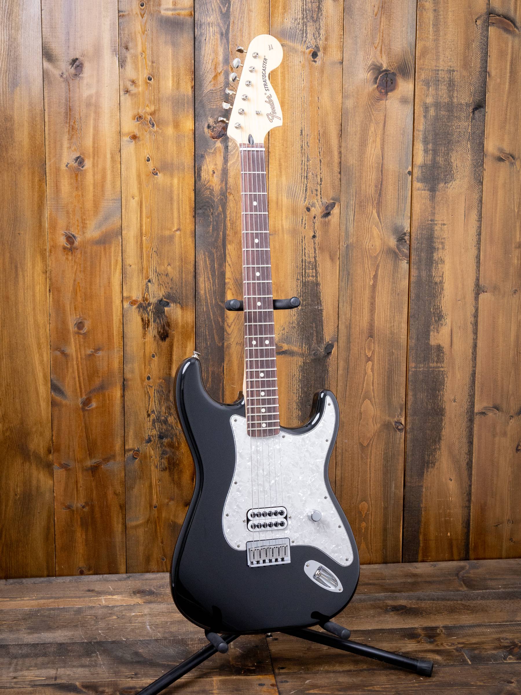 Fender Limited Edition Tom Delonge Stratocaster, Rosewood Fingerboard, Black - Image 2