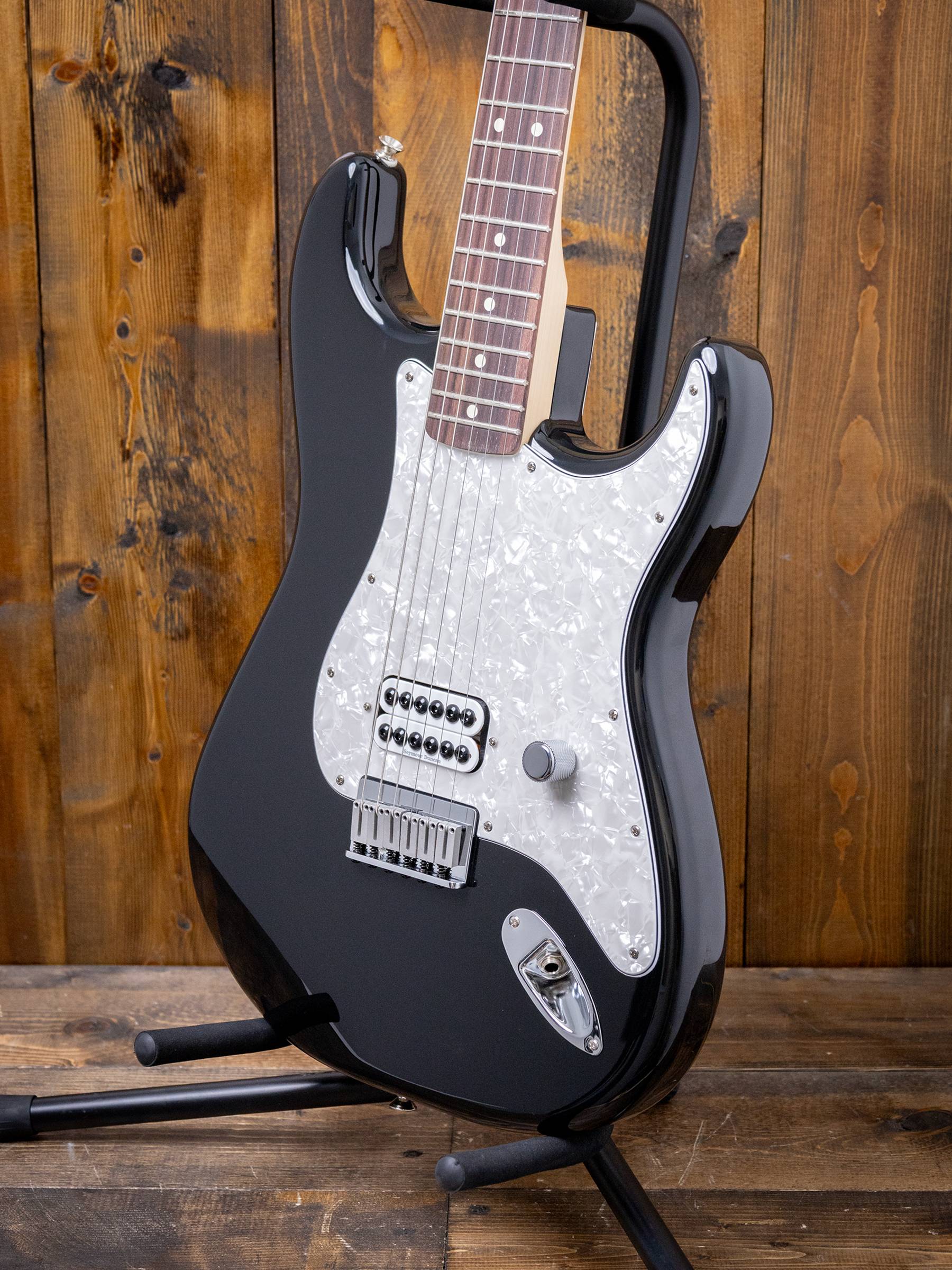 Fender Limited Edition Tom Delonge Stratocaster, Rosewood Fingerboard, Black - Image 8