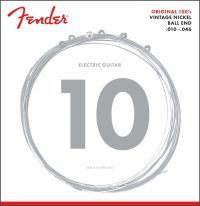 Fender Original 150 Guitar Strings, Pure Nickel Wound, Ball End, 150R