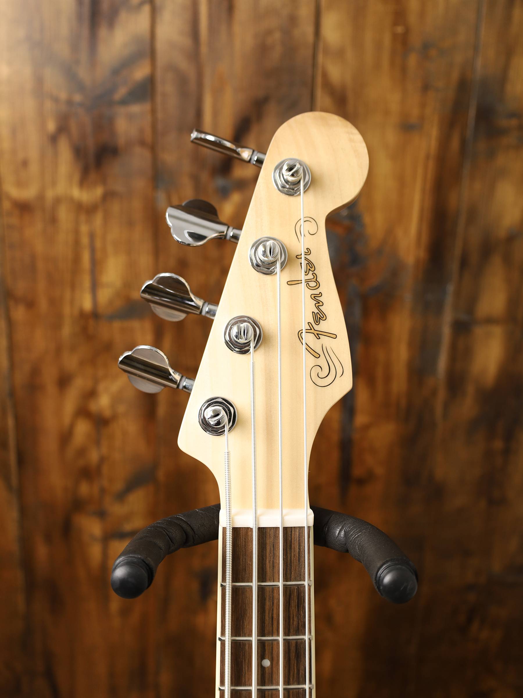 Fender Fullerton Precision Bass Uke, Walnut Fingerboard, 3-Color Sunburst - Image 4