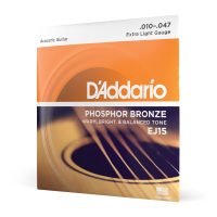 D'Addario 10-47 Extra Light Phosphor bronze Set