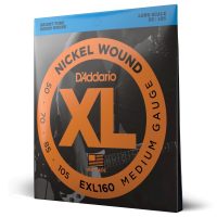 D'Addario Nickel Wound 4 String Bass Med 50-105