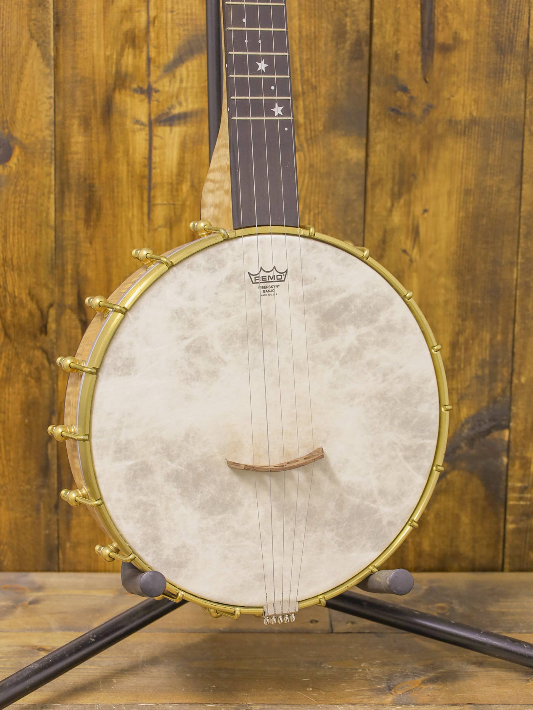 Wickland Fiddleback Maple Banjo