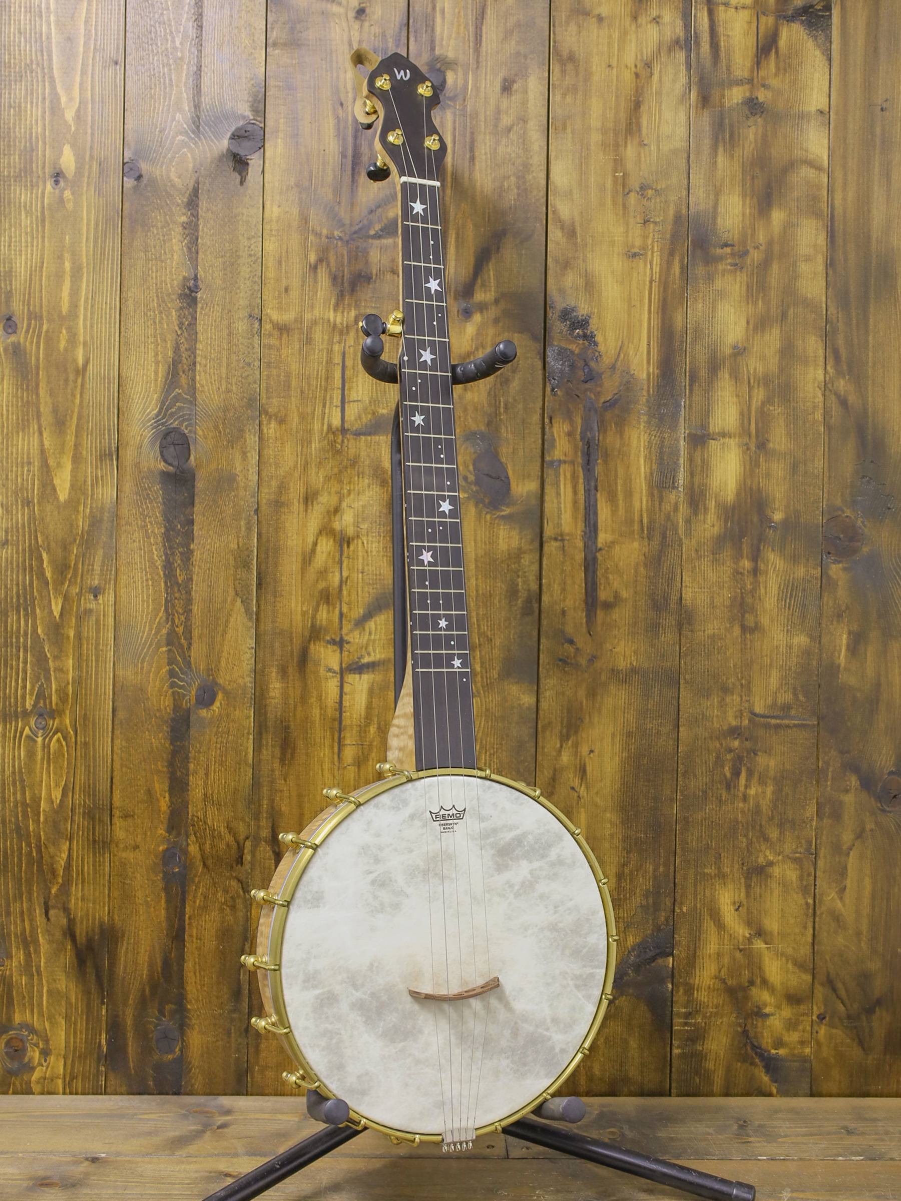 Wickland Fiddleback Maple Banjo - Image 2