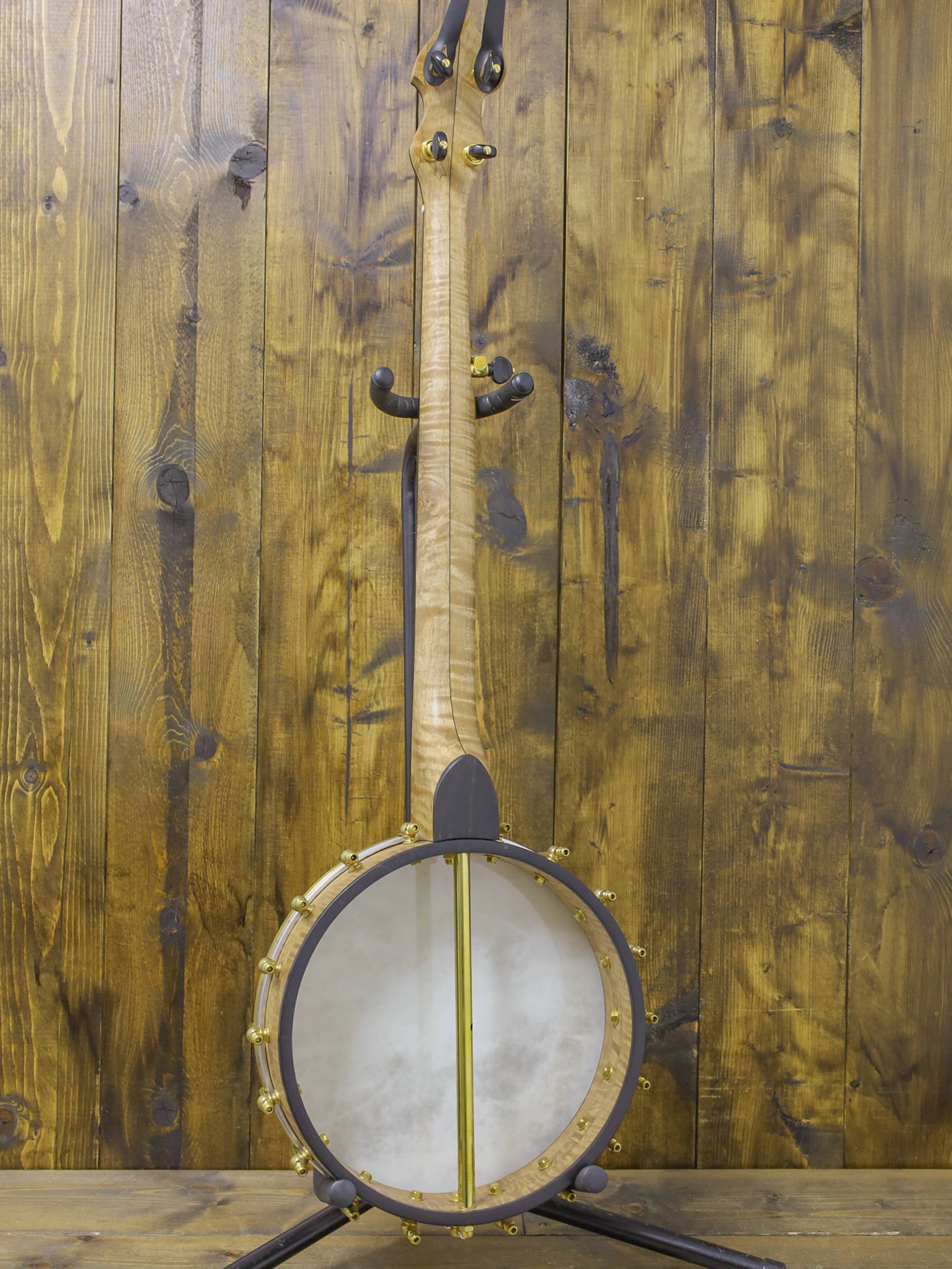 Wickland Fiddleback Maple Banjo - Image 3