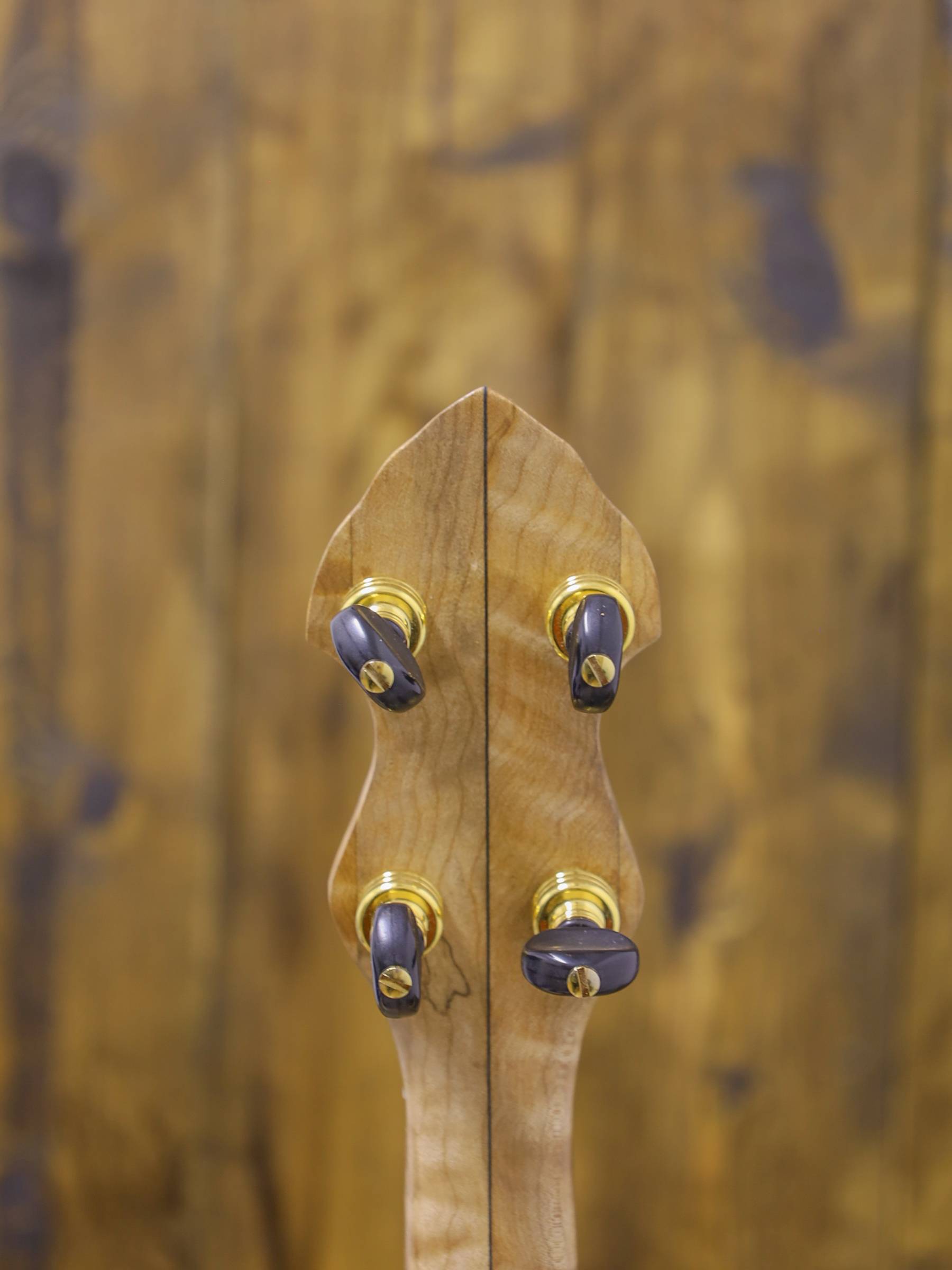 Wickland Fiddleback Maple Banjo - Image 5