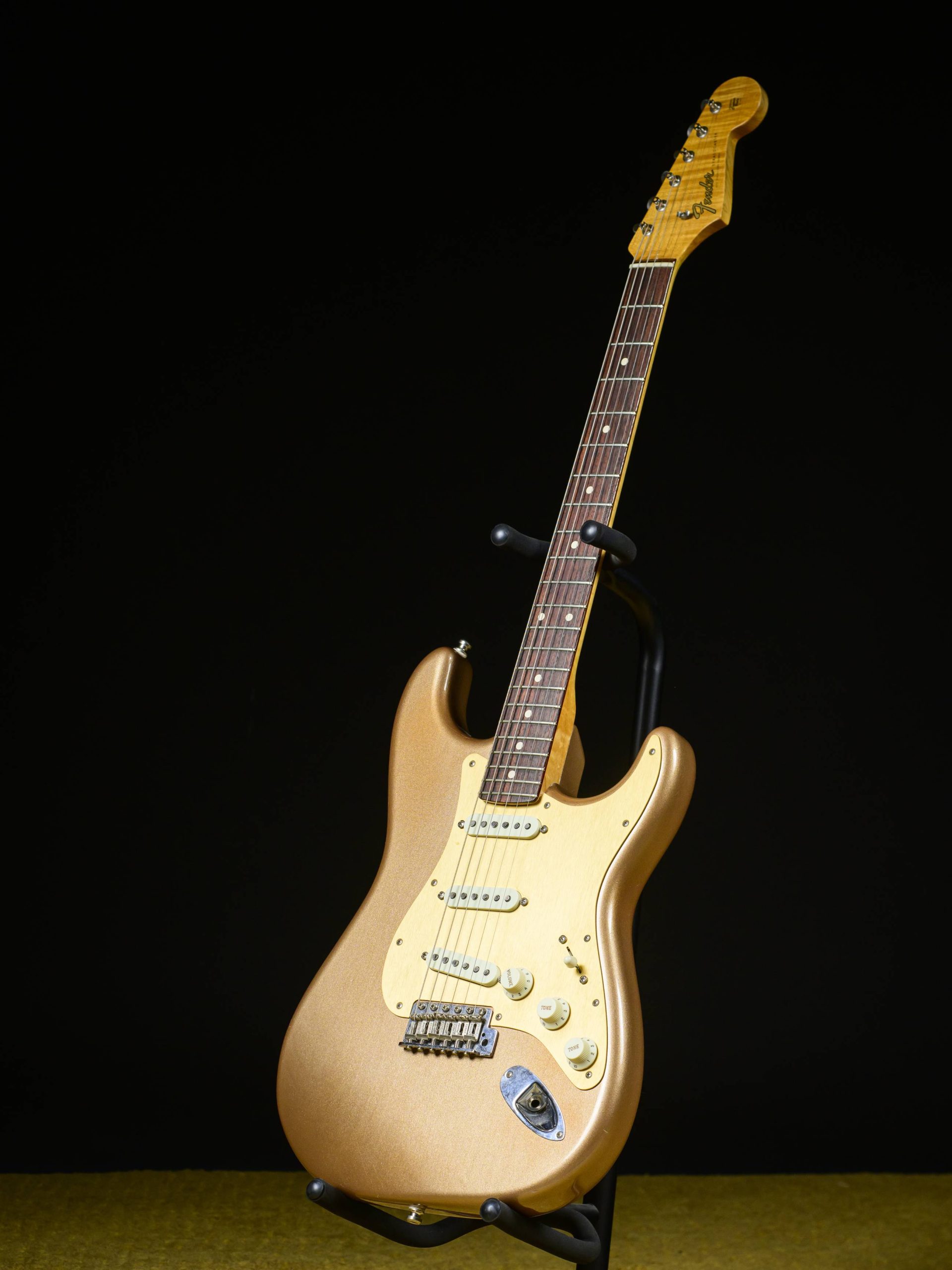 Fender 2017 Post Modern Fire Mist Gold Stratocaster - Image 3