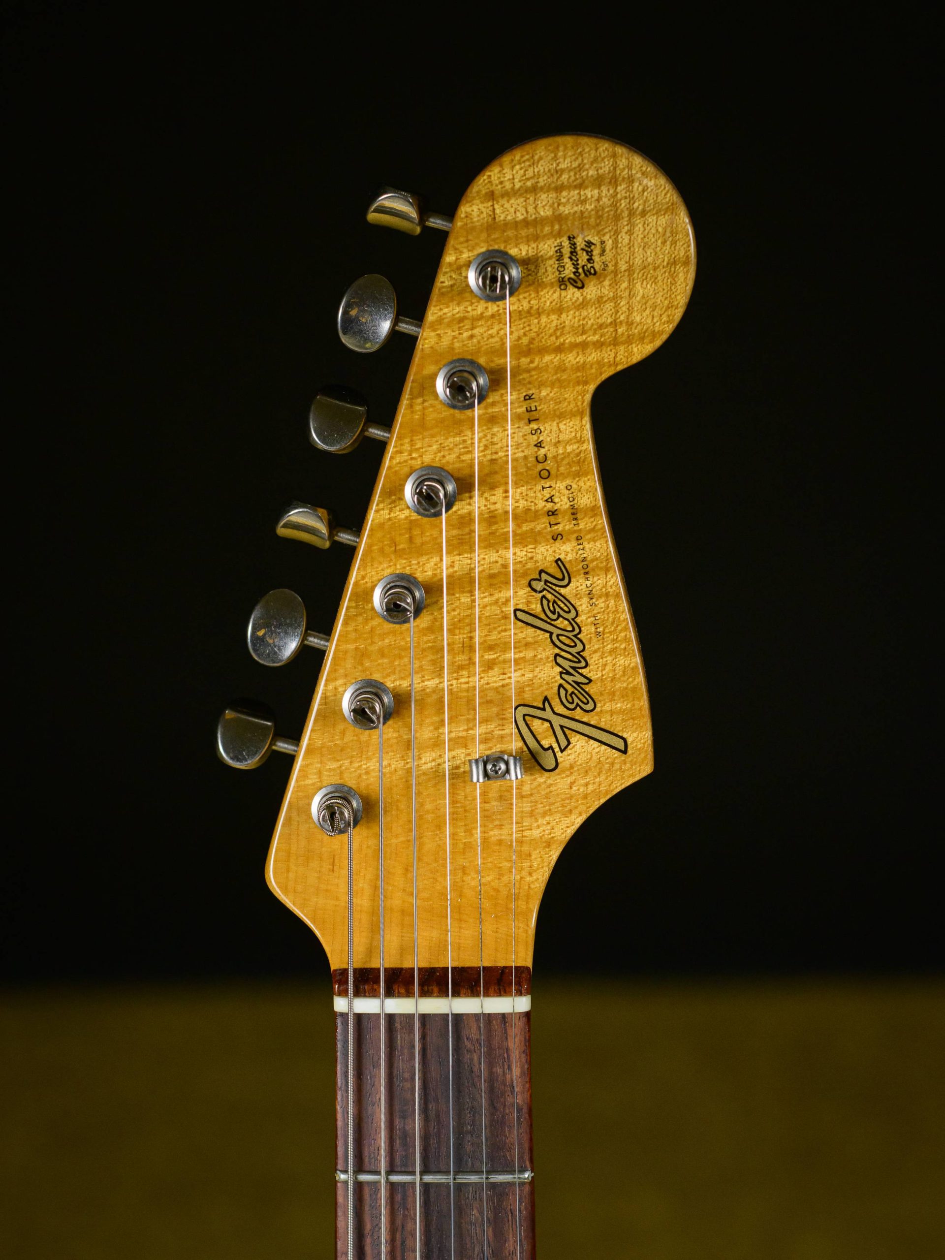 Fender 2017 Post Modern Fire Mist Gold Stratocaster - Image 7