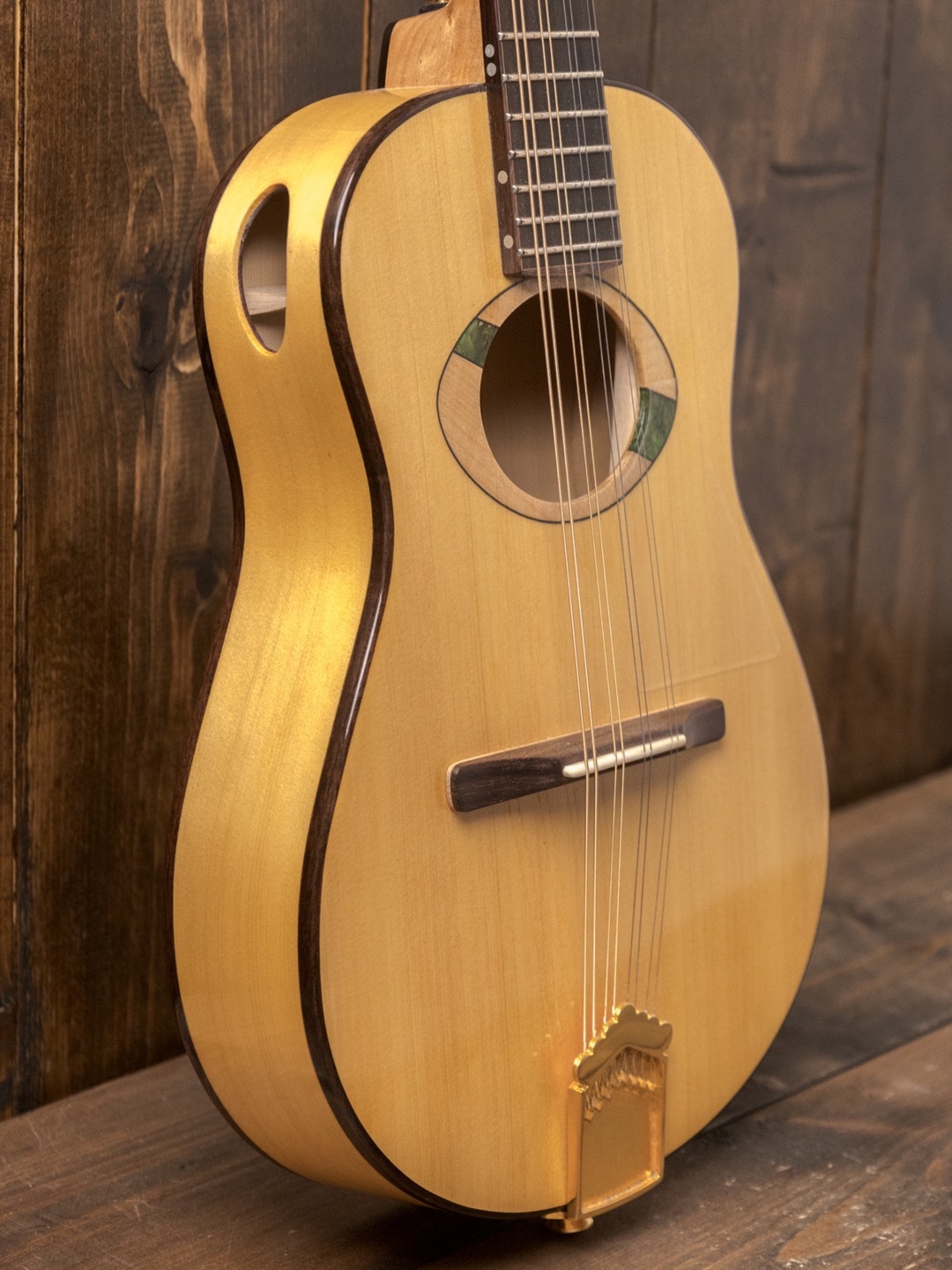 Laughlin Custom Yellow Cedar Mandolin - Image 4
