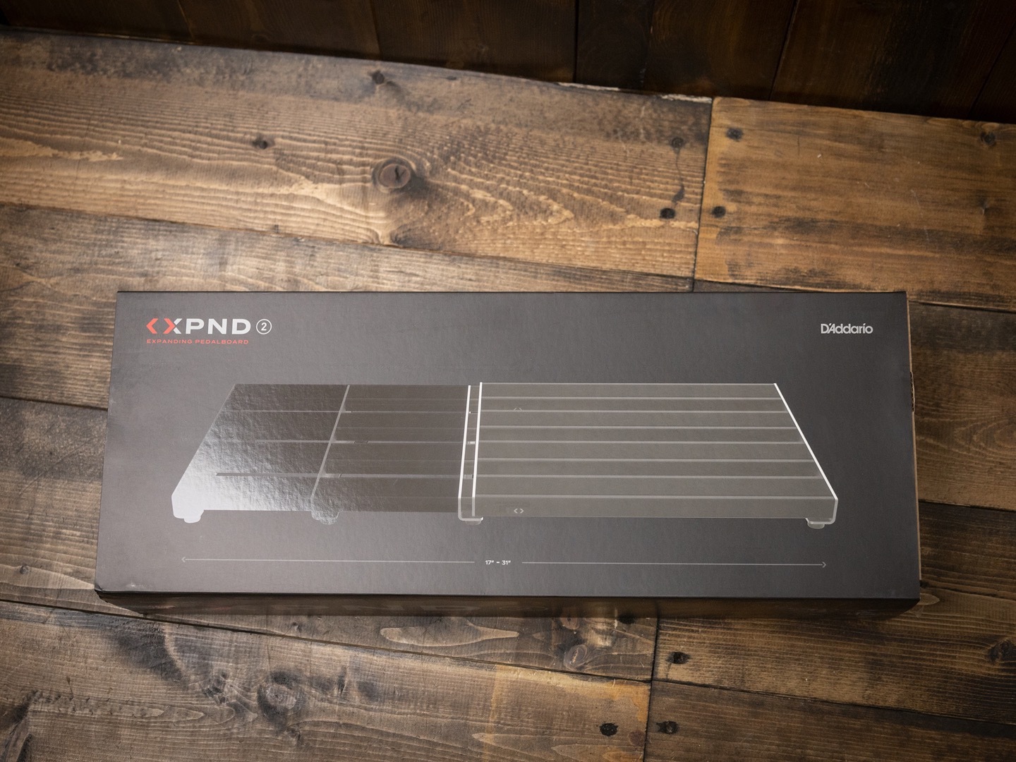 D'Addario XPND 2 Expanding Pedalboard